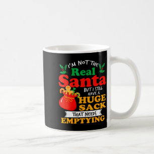 Naughty Christmas For Men Huge Package Sack Dirty  Coffee Mug