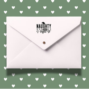 Naughty Christmas funny Self-inking Stamp