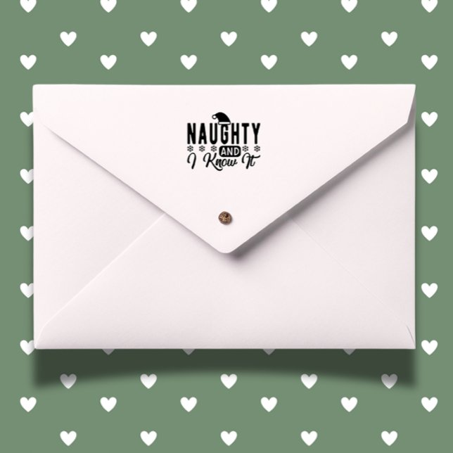 Naughty Christmas funny  Self-inking Stamp (perfect for adding laughter and personality to your festive cards!

 )