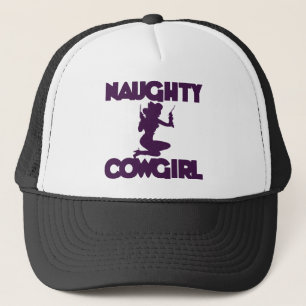 Naughty Cowgirl Trucker Hat