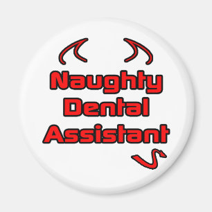 Naughty Dental Assistant Magnet