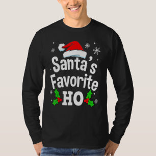 Naughty Dirty Adult Pajama Christmas Men Women T-Shirt