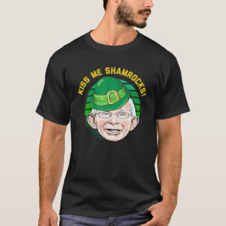 Naughty Dr Fauci Leprechaun St. Patrick's Day Sham T-Shirt