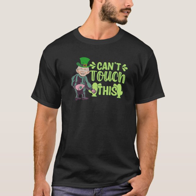 Naughty Dr Fauci Leprechaun St. Patrick's Day Sham T-Shirt (Front)