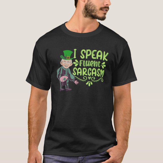 Naughty Dr Fauci Leprechaun St. Patrick's Day Sham T-Shirt (Front)