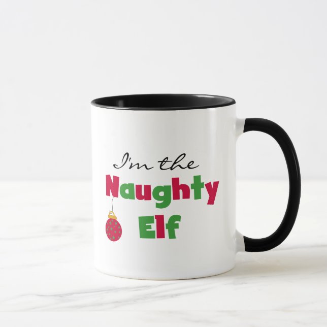 Naughty Elf Mug (Right)