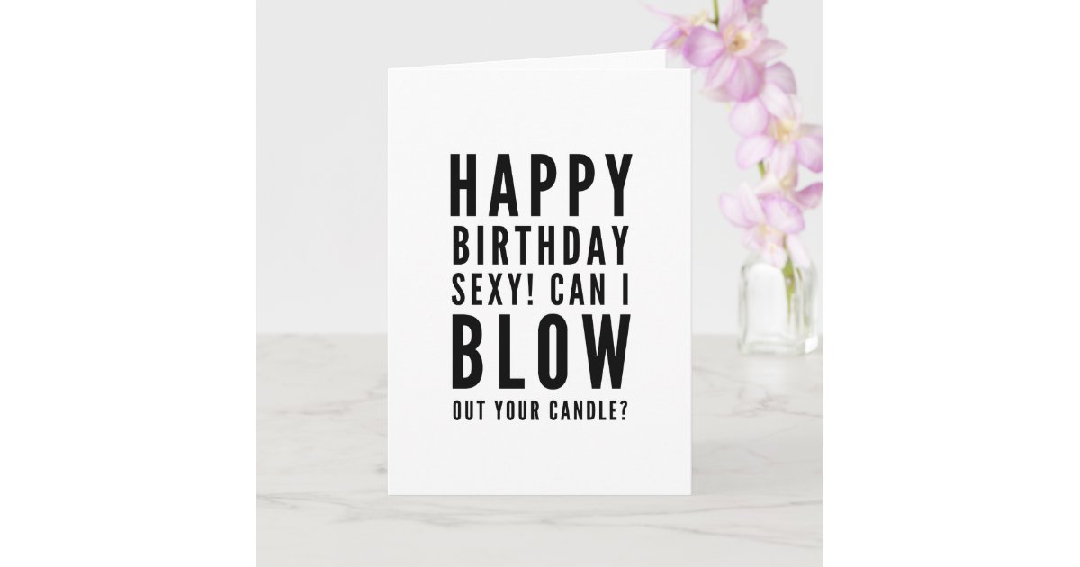 sexy birthday card for women