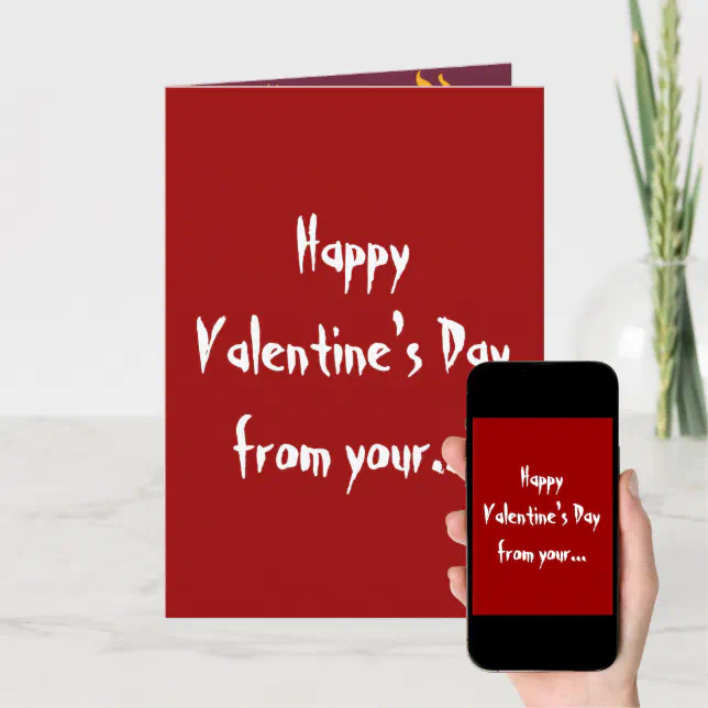 Naughty Girl Happy Valentines Day Greetings Card Zazzle 