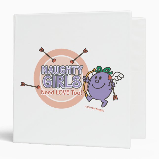 Naughty Girls Need Love Too! Binder (Front/Inside)