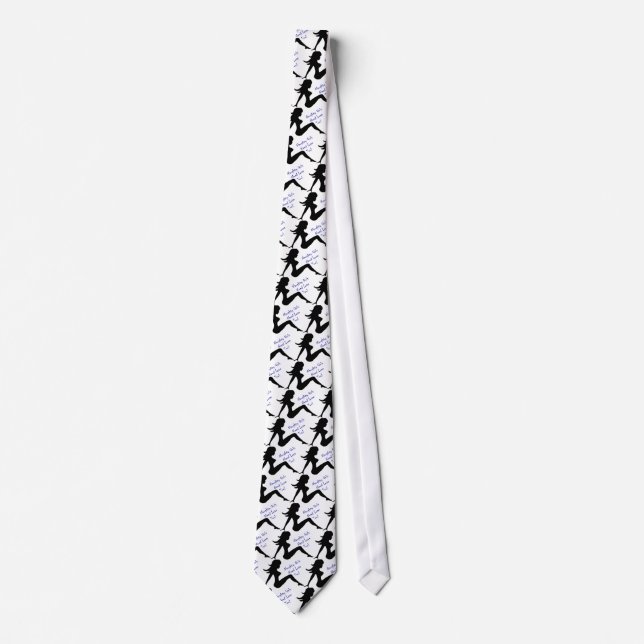 Naughty Girls Need Love Too! Neck Tie (Front)