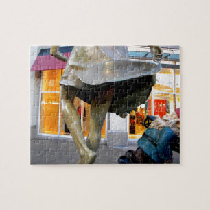 Naughty Gnome Jigsaw Puzzle