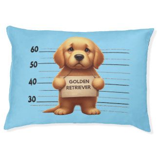 Naughty Golden Retriever  Pet Bed