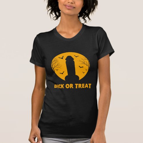 Naughty Halloween Gift for Girlfriend or Wife T_Shirt