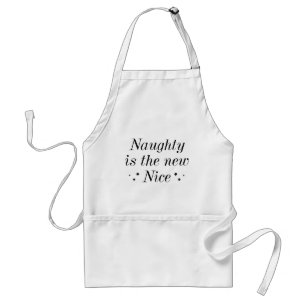 Naughty Is The New Nice Adult Apron