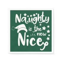 naughty is the new nice napkins