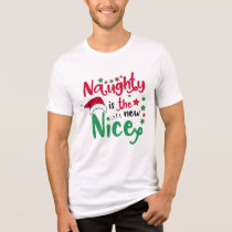 naughty is the new nice Tri-Blend shirt