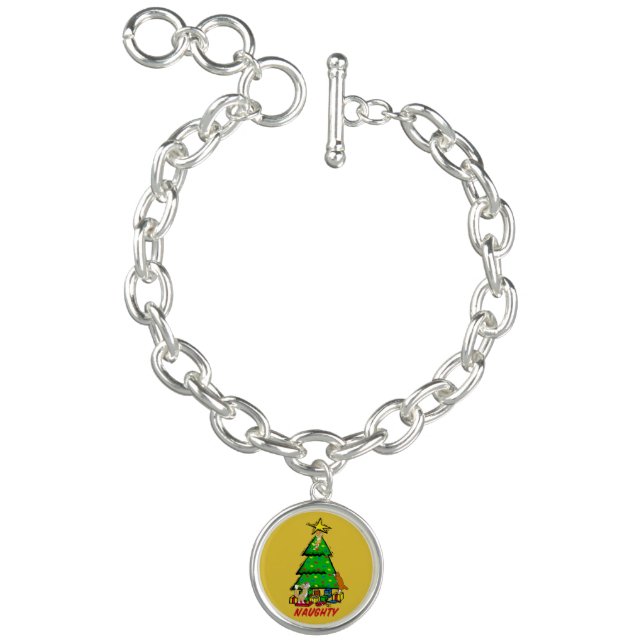 Naughty Kitties Charm Bracelet (Product)