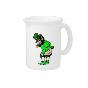 Naughty Leprechauns Pitcher