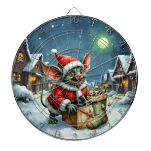 Naughty List Delivery: The Goblin Clause Chronicle Dart Board
