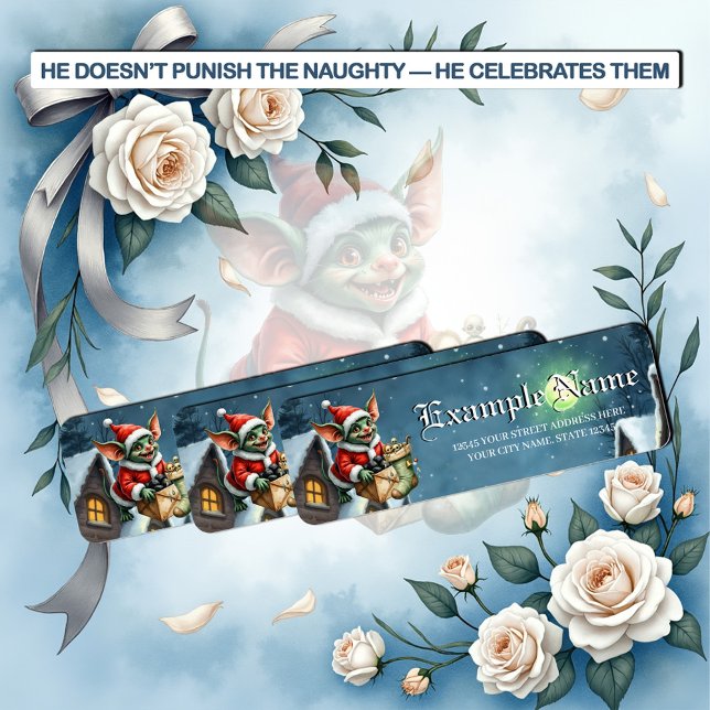 Naughty List Delivery: The Goblin Clause Chronicle Label (Creator Uploaded)