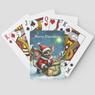 Naughty List Delivery: The Goblin Clause Chronicle Poker Cards