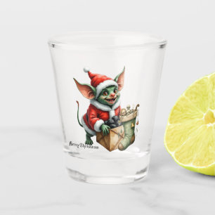Naughty List Delivery: The Goblin Clause Chronicle Shot Glass