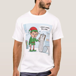 Naughty List Overload – Elf Accountability Tee
