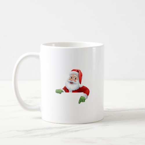 Naughty List Santa Call  Coffee Mug