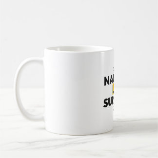 Naughty List Survivor Funny Christmas Mug