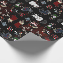 NAUGHTY LIST WRAPPING PAPER | Zazzle