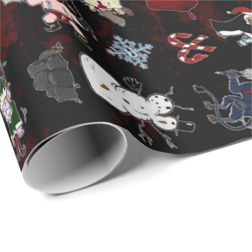 NAUGHTY LIST WRAPPING PAPER | Zazzle