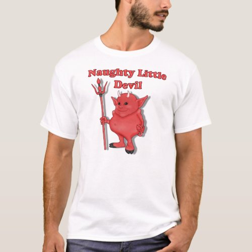 Naughty Little Devil  T_Shirt