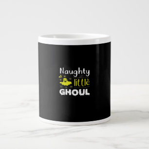 Naughty Little Ghoul Funny Halloween Design Giant Coffee Mug