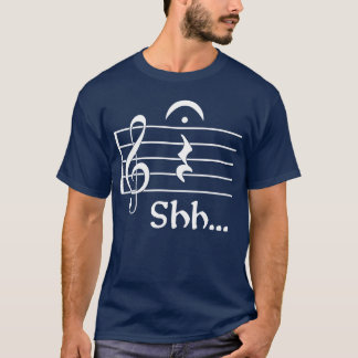 Naughty Music Shhh friend T-Shirt