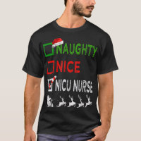 Naughty Nice Nicu Nurse Christmas Pajamas Funny Sa