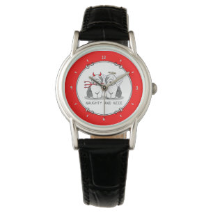 Naughty & Nice Old English Sheepdogs (Gray 1) Watch