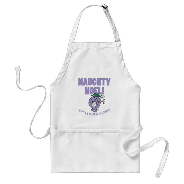 Naughty Noel! Adult Apron (Front)