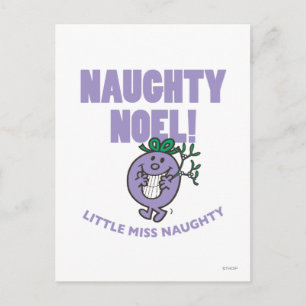 Naughty Noel! Holiday Postcard