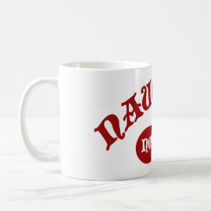 Naughty Not Me Funny Holiday Christmas Santa Love Coffee Mug