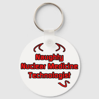 Naughty Nuclear Medicine Technologist Keychain