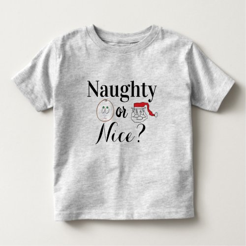 Naughty or NIce Christmas T_Shirt