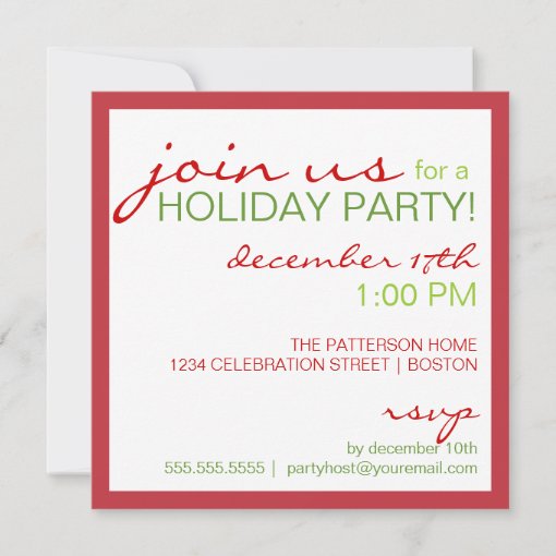 Naughty Or Nice Elf Feet Holiday Christmas Party Invitation Zazzle