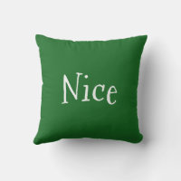 Naughty or Nice Christmas Pillow With Insert / Lumbar Pillow Single or  Double Sided Reversible Holiday Pillow 