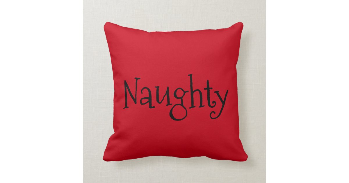 Naughty or Nice Funny Sassy Reversible Christmas Throw ...