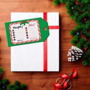 Naughty or Nice  Gift Tags