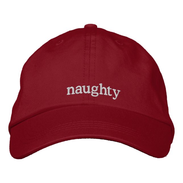 Naughty or Nice Hat (Naughty) (Front)