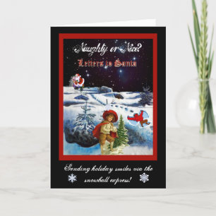 Naughty or Nice Holiday Card