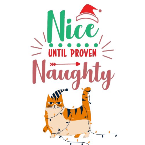 Naughty or Nice Holiday Postcard