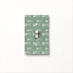Naughty or Nice Light Switch Cover