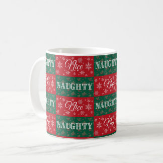 Naughty or Nice List Christmas Coffee Mug